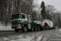 Brunner mit einem Generatortransport für Finnland