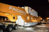 Transformatortransport nach Frankreich