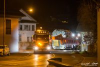 Transformatortransport nach Mettlen